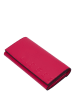 LIEBESKIND BERLIN Leder-Umhängetasche in Fuchsia - (B)21 x (H)11 x (T)2 cm
