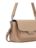 Liebeskind Berlin Leder-Schultertasche in Beige - (B)22 x (H)14 x (T)6 cm