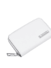 LIEBESKIND BERLIN Leder-Geldbörse "Jo" in Weiß - (B)11 x (H)6,5 x (T)1,5 cm