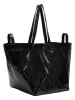 LIEBESKIND BERLIN Skórzany shopper bag w kolorze czarnym - 47 x 34 x 18 cm