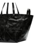 LIEBESKIND BERLIN Skórzany shopper bag w kolorze czarnym - 47 x 34 x 18 cm