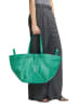 LIEBESKIND BERLIN Leder-Shopper in Türkis - (B)47 x (H)34 x (T)18 cm