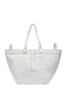 LIEBESKIND BERLIN Leder-Shopper in Weiß - (B)47 x (H)34 x (T)18 cm
