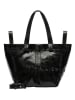 LIEBESKIND BERLIN Leder-Shopper in Schwarz - (B)47 x (H)34 x (T)18 cm
