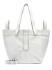 LIEBESKIND BERLIN Leder-Shopper in Weiß - (B)47 x (H)34 x (T)18 cm