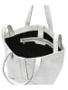 LIEBESKIND BERLIN Leder-Shopper in Weiß - (B)47 x (H)34 x (T)18 cm