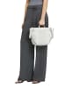 LIEBESKIND BERLIN Leder-Shopper in Weiß - (B)47 x (H)34 x (T)18 cm