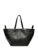 LIEBESKIND BERLIN Leder-Shopper in Schwarz - (B)47 x (H)34 x (T)18 cm
