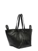 LIEBESKIND BERLIN Leder-Shopper in Schwarz - (B)47 x (H)34 x (T)18 cm