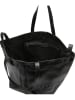 LIEBESKIND BERLIN Leder-Shopper in Schwarz - (B)47 x (H)34 x (T)18 cm