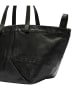 LIEBESKIND BERLIN Leder-Shopper in Schwarz - (B)47 x (H)34 x (T)18 cm