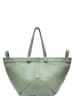 LIEBESKIND BERLIN Leder-Shopper in Mint - (B)47 x (H)34 x (T)18 cm