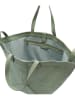 LIEBESKIND BERLIN Leder-Shopper in Mint - (B)47 x (H)34 x (T)18 cm