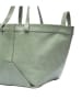 LIEBESKIND BERLIN Leder-Shopper in Mint - (B)47 x (H)34 x (T)18 cm