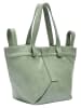 LIEBESKIND BERLIN Leder-Shopper in Mint - (B)47 x (H)34 x (T)18 cm