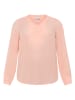 KAFFE curve Bluse in Rosa