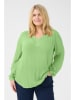 KAFFE curve Bluse in Grün