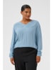 KAFFE curve Blouse lichtblauw