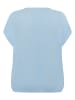 KAFFE curve Bluse in Hellblau