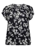 KAFFE curve Blouse zwart/grijs