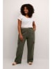 KAFFE curve Cargobroek kaki