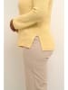 KAFFE curve Pullover in Gelb