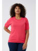 KAFFE curve Pullover in Pink