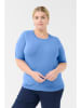 KAFFE curve Pullover in Hellblau