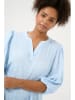 KAFFE curve Bluse in Hellblau