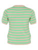 KAFFE curve Trui groen/beige