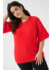 KAFFE curve Pullover in Rot