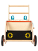 small foot Loopwagen “Brandweer” in rood - 12 maanden