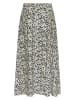 MOSS COPENHAGEN Rok crème/zwart
