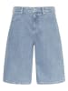 MOSS COPENHAGEN Jeans-Bermuda in Hellblau