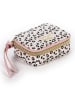 Tri-Coastal Design Pillenetui in Creme/ Schwarz - (B)9 x (H)3 x (T)5 cm