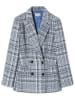 TATUUM Blazer in Hellblau/ Schwarz/ Weiß
