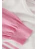TATUUM Trui wit/roze