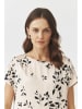 TATUUM Bluse in Creme/ Schwarz