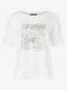 More & More Shirt wit/zilverkleurig