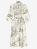 More & More Hemdkleid in Creme/ Khaki