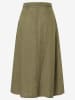 More & More Leinen-Rock in Khaki