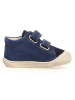 Naturino Leder-Lauflernschuhe "Cocoon" in Dunkelblau/ Creme