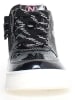 Naturino Leder-Sneakers "Hess" in Schwarz/ Rosa