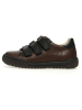 Naturino Leren sneakers "Gempe" bruin/zwart