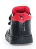 Naturino Leren sneakers "Hess" zwart/rood