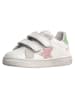 Naturino Leder-Sneakers "Pinn"  in Weiß/ Grün/ Rosa