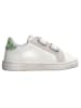Naturino Leder-Sneakers "Pinn"  in Weiß/ Grün/ Rosa