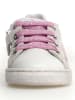 Naturino Leder-Sneakers "Pinn"  in Weiß/ Grün/ Rosa