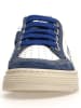 Naturino Leren sneakers "Ariton" donkerblauw/wit