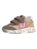 Naturino Leder-Sneakers "Jesko" in Hellbraun/ Rosa